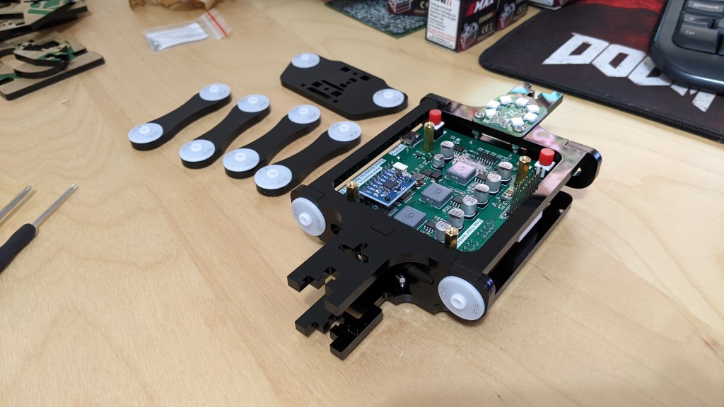 Building the frame for the main board