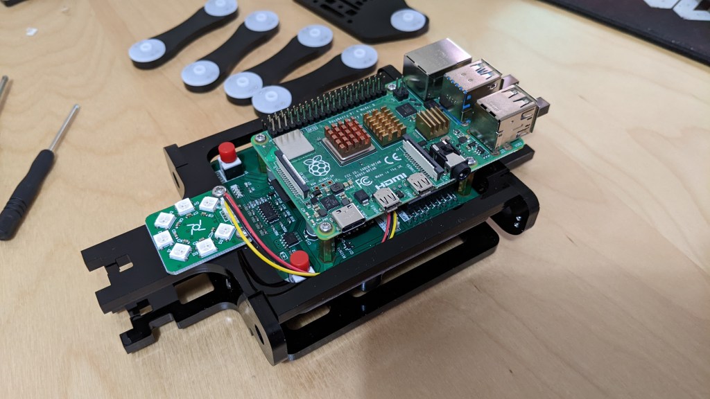 Attaching the Raspberry Pi